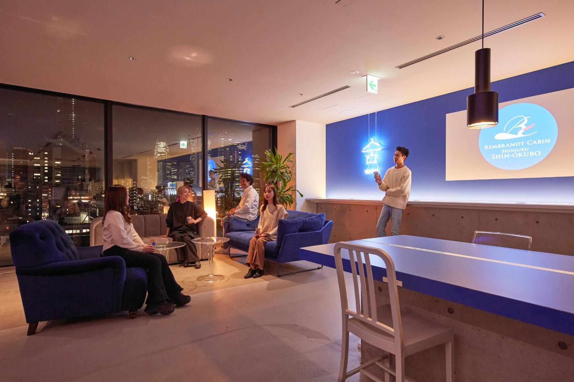 Rembrandt Cabin Shinjuku Shin-Okubo โตเกียว ภายนอก รูปภาพ